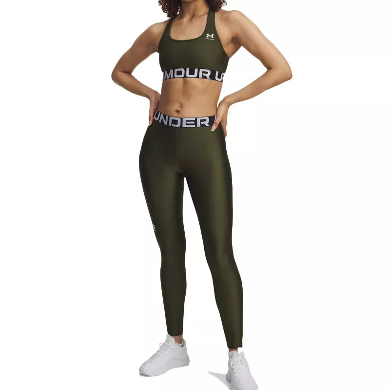 Legging Heatgear - Kaki, Blanc - Femme