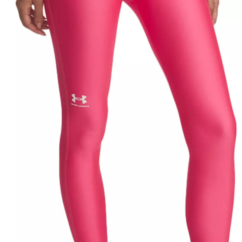 Legging Heatgear - Rose, Blanc. - Femme