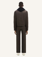Signature retrojacka i twill - Courrèges - Mud brown