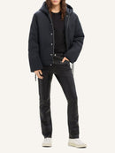 Doudoune À Capuche En Nylon - Courrèges - Black