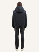 Doudoune À Capuche En Nylon - Courrèges - Black