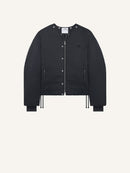 Doudoune À Capuche En Nylon - Courrèges - Black