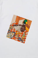T-Shirt Cute Duck Plain Blanc