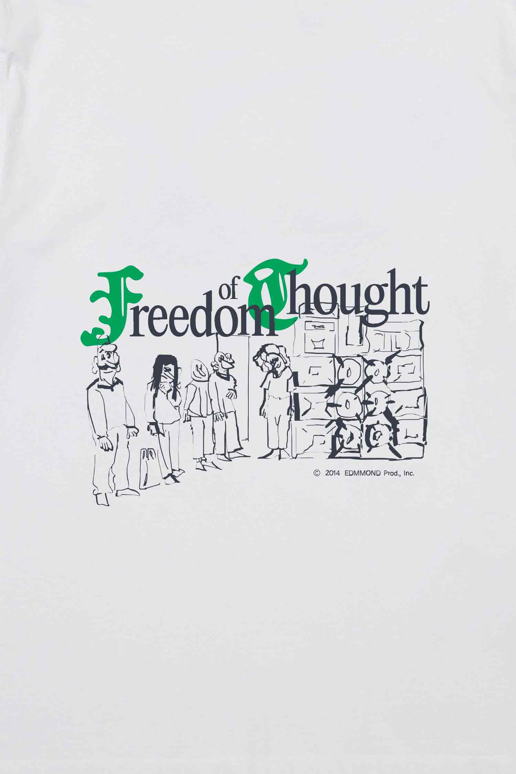 T-Shirt Freedom Of Thought White