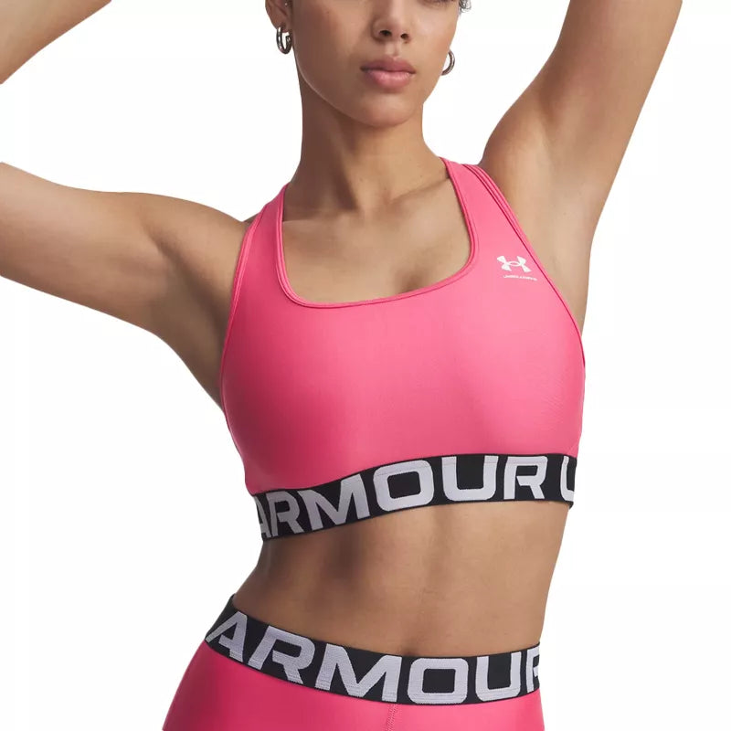 Brassière Hg Mid Branded - Rose/Blanc - Femme