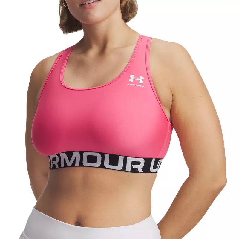 Brassière Hg Mid Branded - Rose/Blanc - Femme