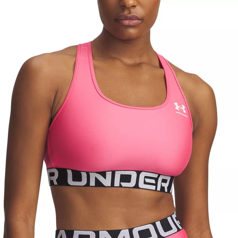 Brassière Hg Mid Branded - Rose/Blanc - Femme