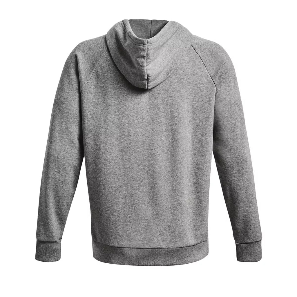 Sweatshirt Rival Fleece Logo Hd - Gris Et Blanc - Homme