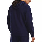 Sweatshirt Rival Fleece Logo Hd - Marine Blanc - Homme