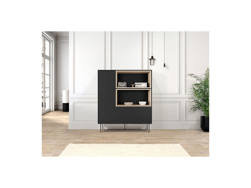 Atlas - Buffet Haut 2 Portes Avec Niches