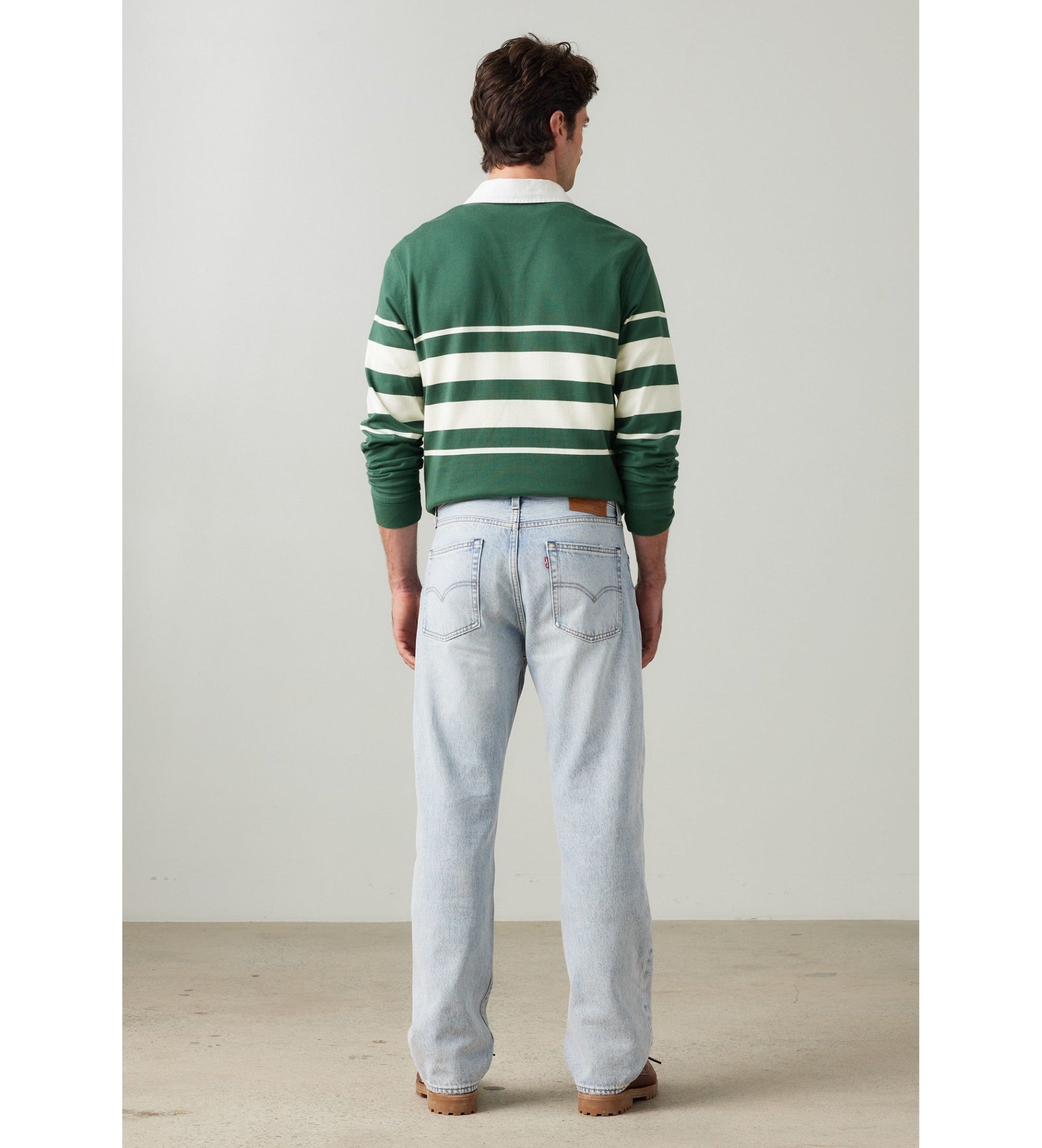 Jeans 555 Relaxed Straight Blue