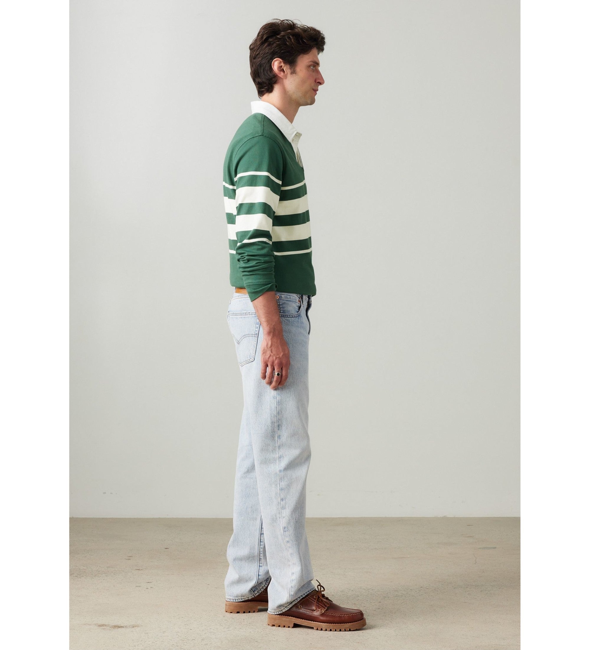 Jeans 555 Relaxed Straight Blue