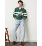 Jeans 555 Relaxed Straight Blue