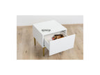 Kasha - Lot De 2 Chevets Tiroir - Pieds Or