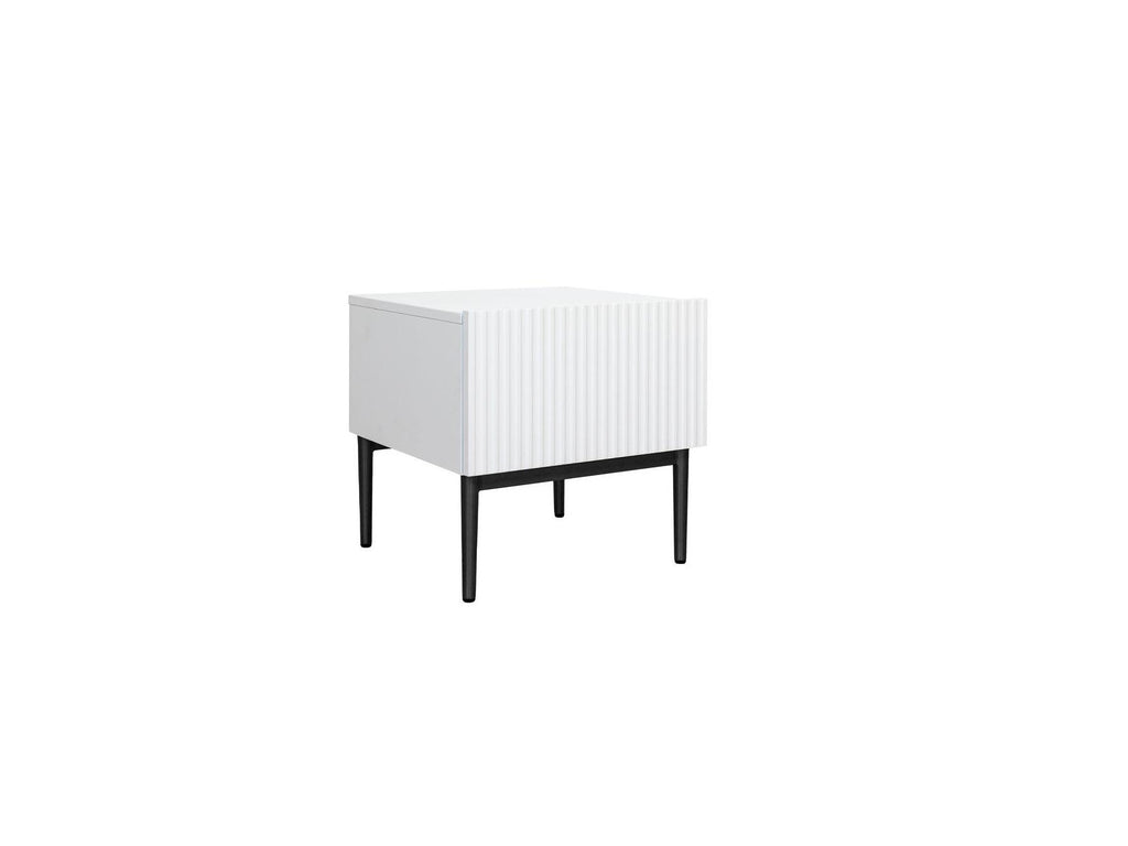 Kasha - Lot De 2 Chevets Tiroir - Pieds Noir
