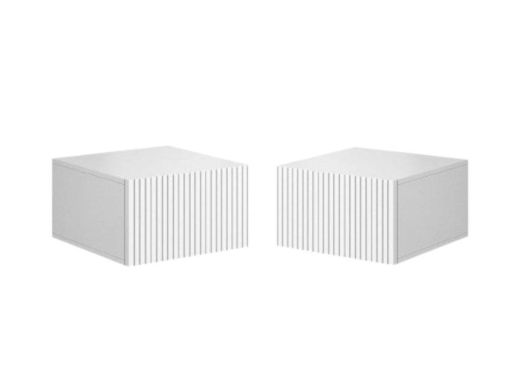 Kasha - Lot De 2 Chevets Tiroir Suspendu
