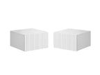 Kasha - Lot De 2 Chevets Tiroir Suspendu