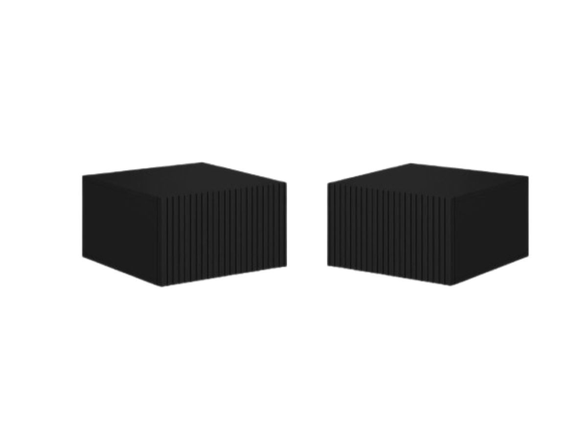 Kasha - Lot De 2 Chevets Tiroir Suspendu