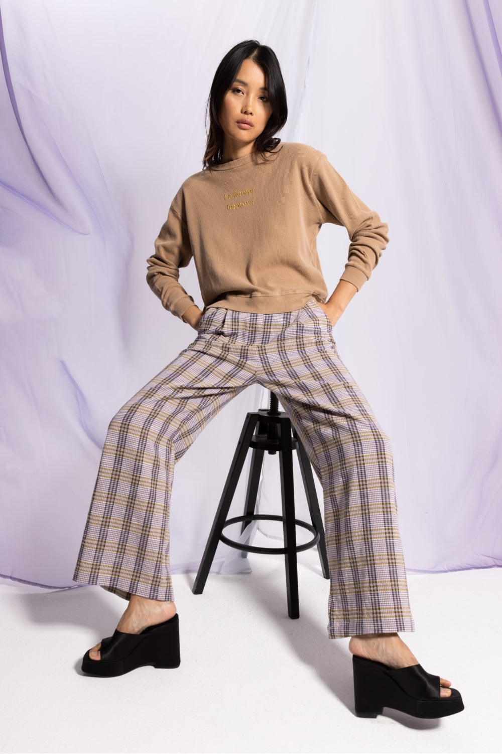 The Lilac Torino Pants