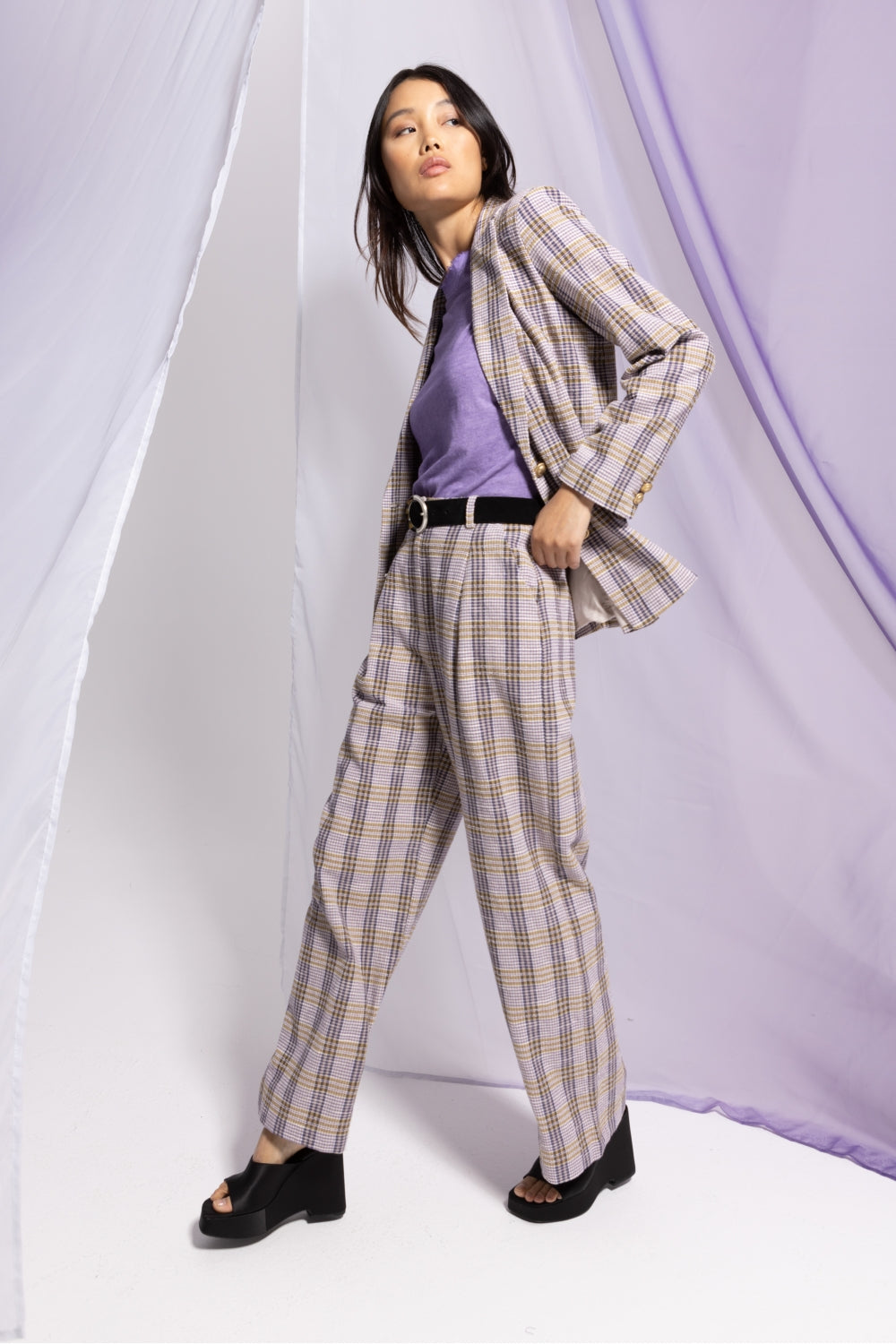 The Lilac Torino Pants