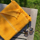 Fouta Éponge Tout Simplement Plage - Coton - Jaune