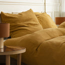 Simply Waffle Duvet Cover - Rum