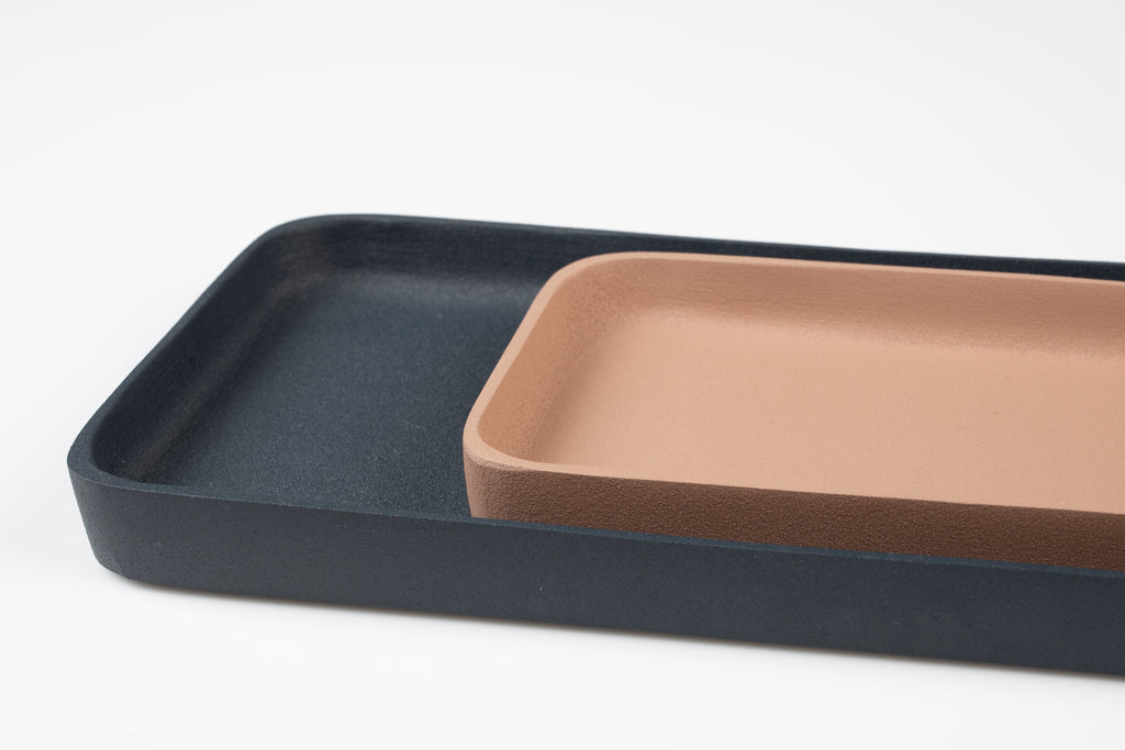 Rebel Tray - Decoration - Aluminum - Blue/Pink