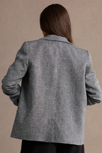 Chaqueta Ludy Chevron Negro