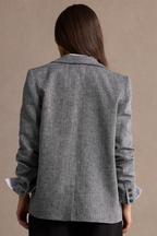 Chaqueta Ludy Chevron Negro