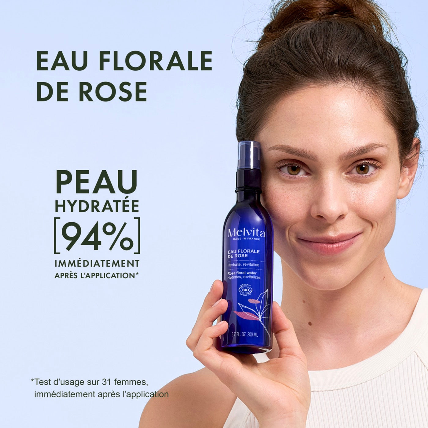 Eau Florale De Rose Visage - 200 Ml