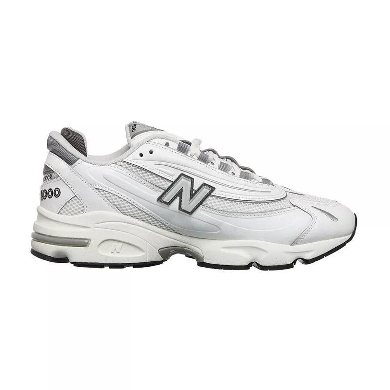 Zapatillas New Balance M1000 - Blanco/Plata/Gris