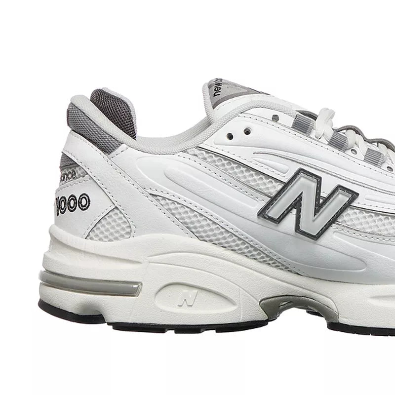 Zapatillas New Balance M1000 - Blanco/Plata/Gris