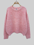 Pull Rose Chiné Willi