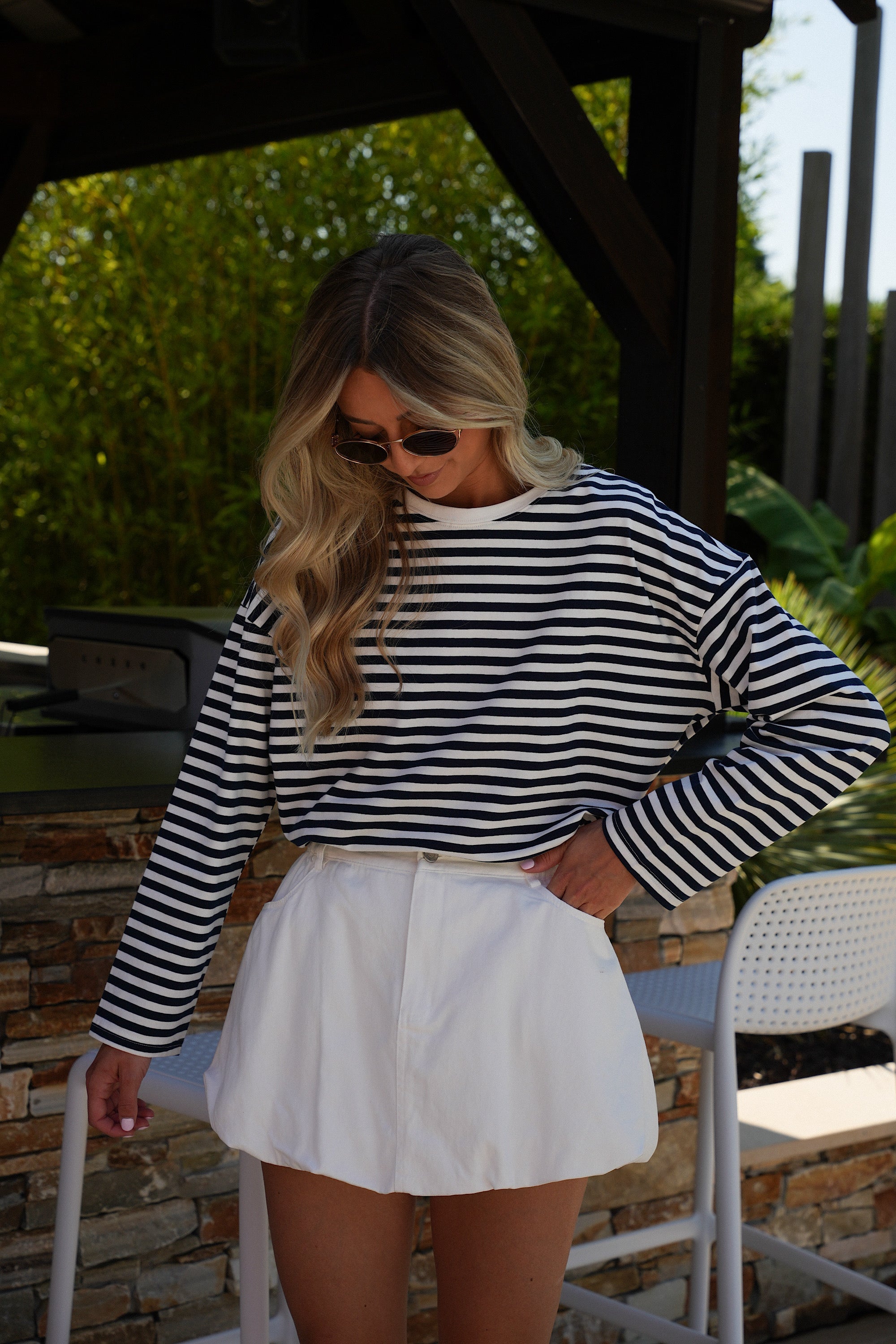 Jupe Short Océane - Blanche
