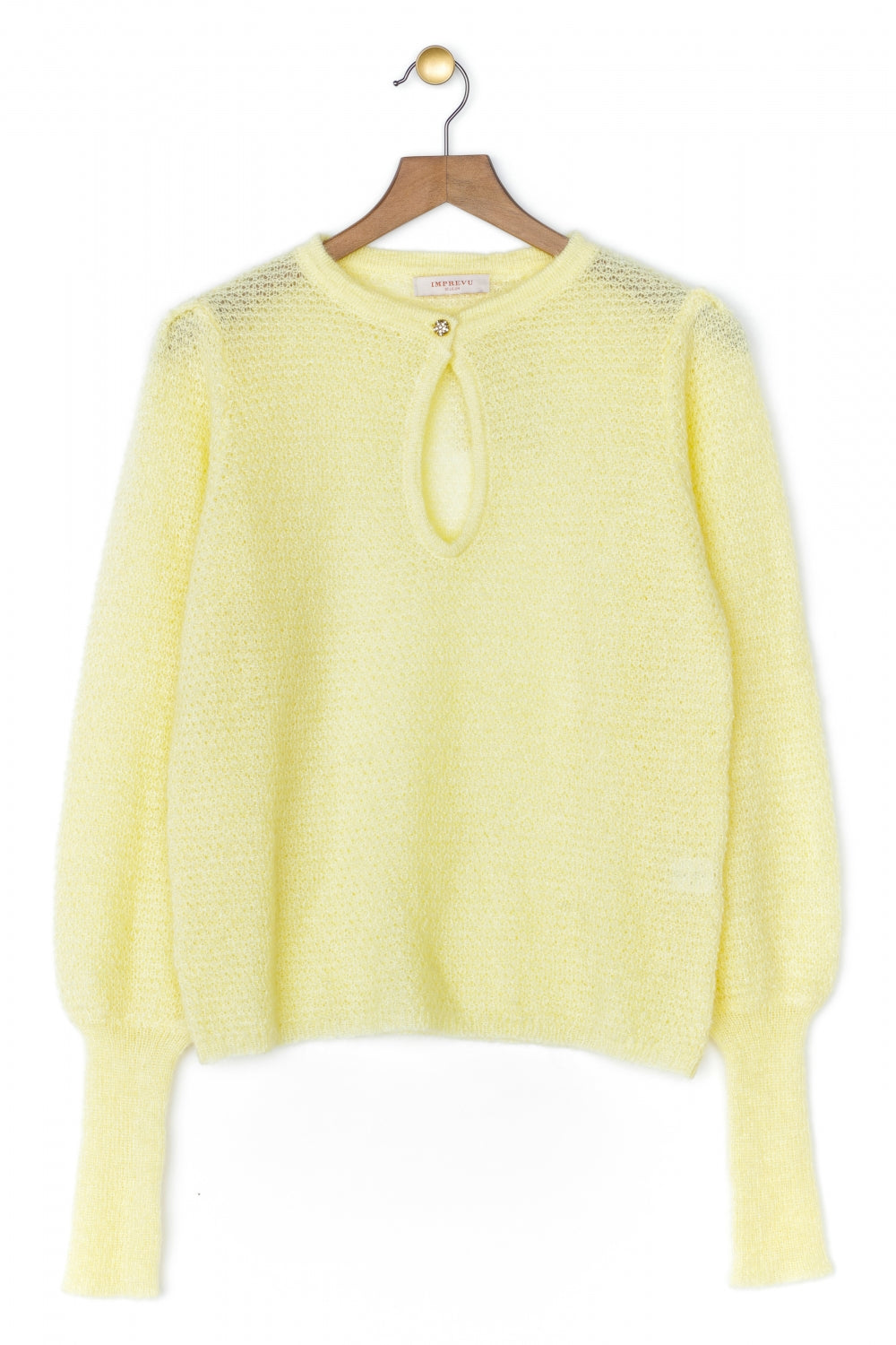 Le Pull Bibbe Jaune