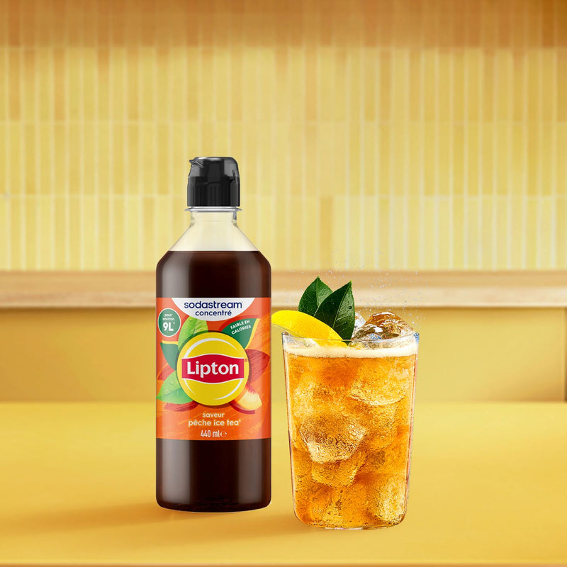 Lot De 6 Concentres Lipton Ice Tea Saveur Pêche 440Ml