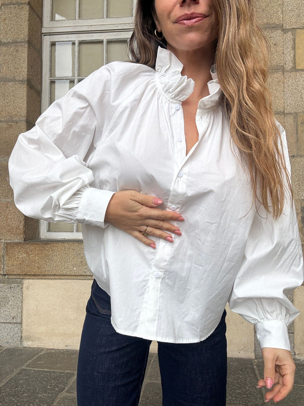 Blusa Mahaut Blanca