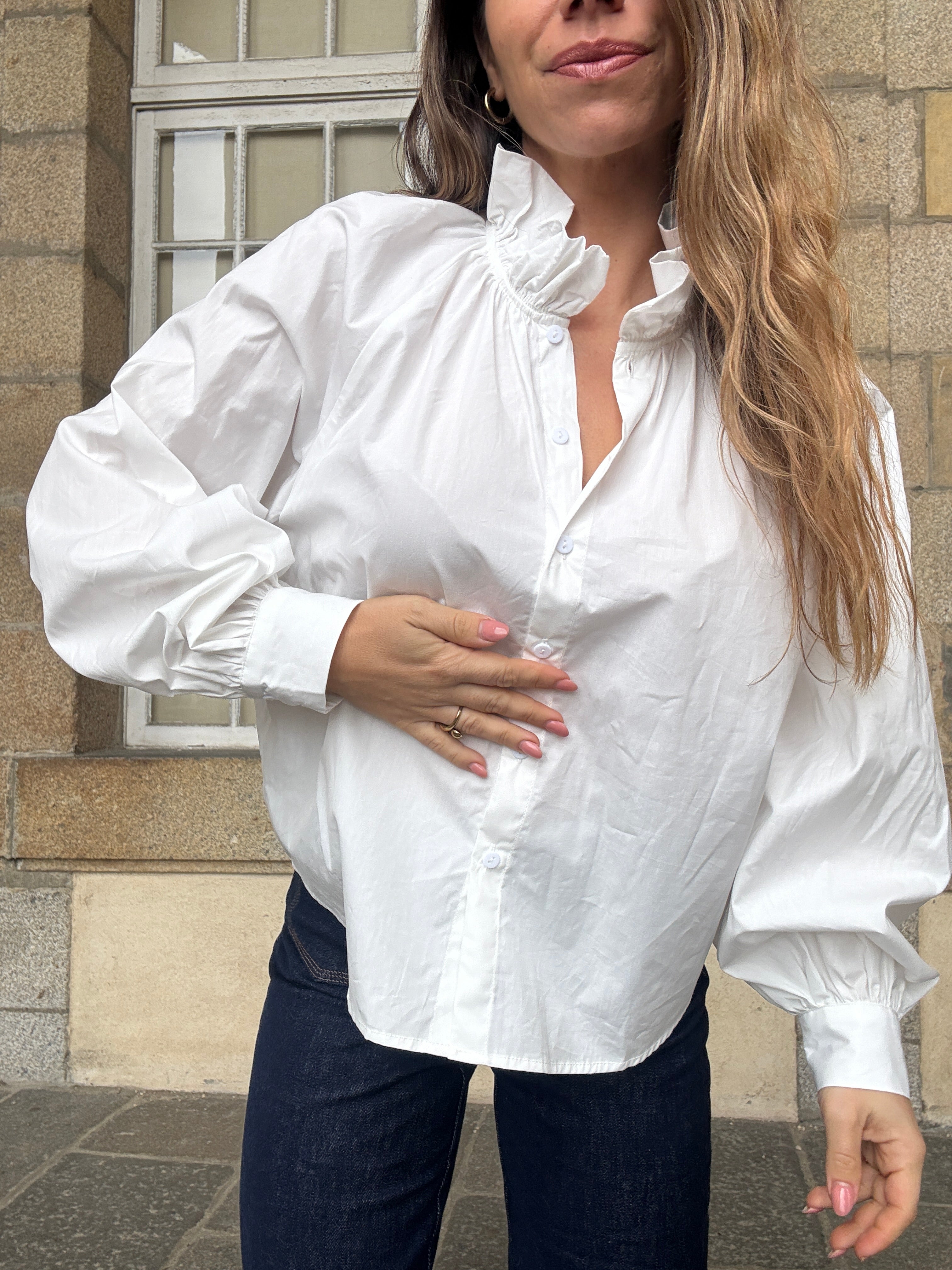 Blusa Mahaut Blanca