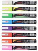 8 Marqueurs Craie - Pointe Moyenne - Uni-Ball