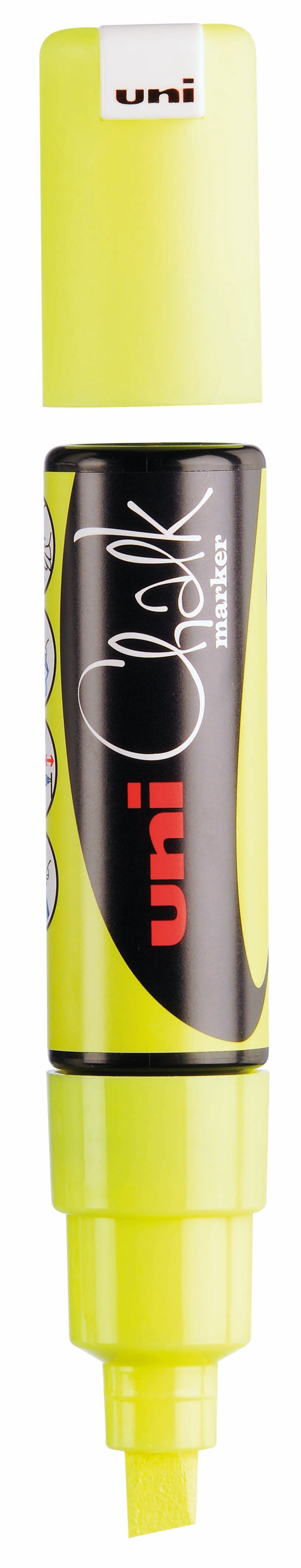 3 Marqueurs Craie - Pointe Large - Uni-Ball