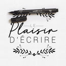 5 Feutres - Pointe Calibrée - Lettering - Uni-Ball