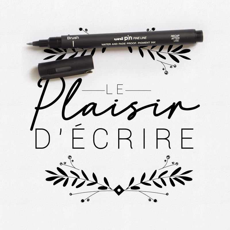 5 Feutres - Pointe Calibrée - Lettering - Uni-Ball