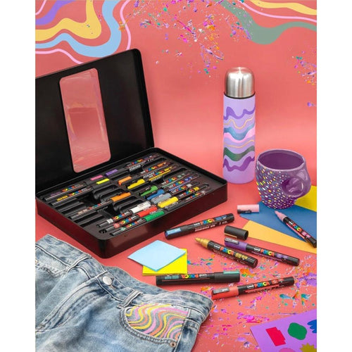Caja de 20 Posca - Colores maravillosos