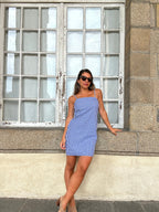 Sara Blue Dress