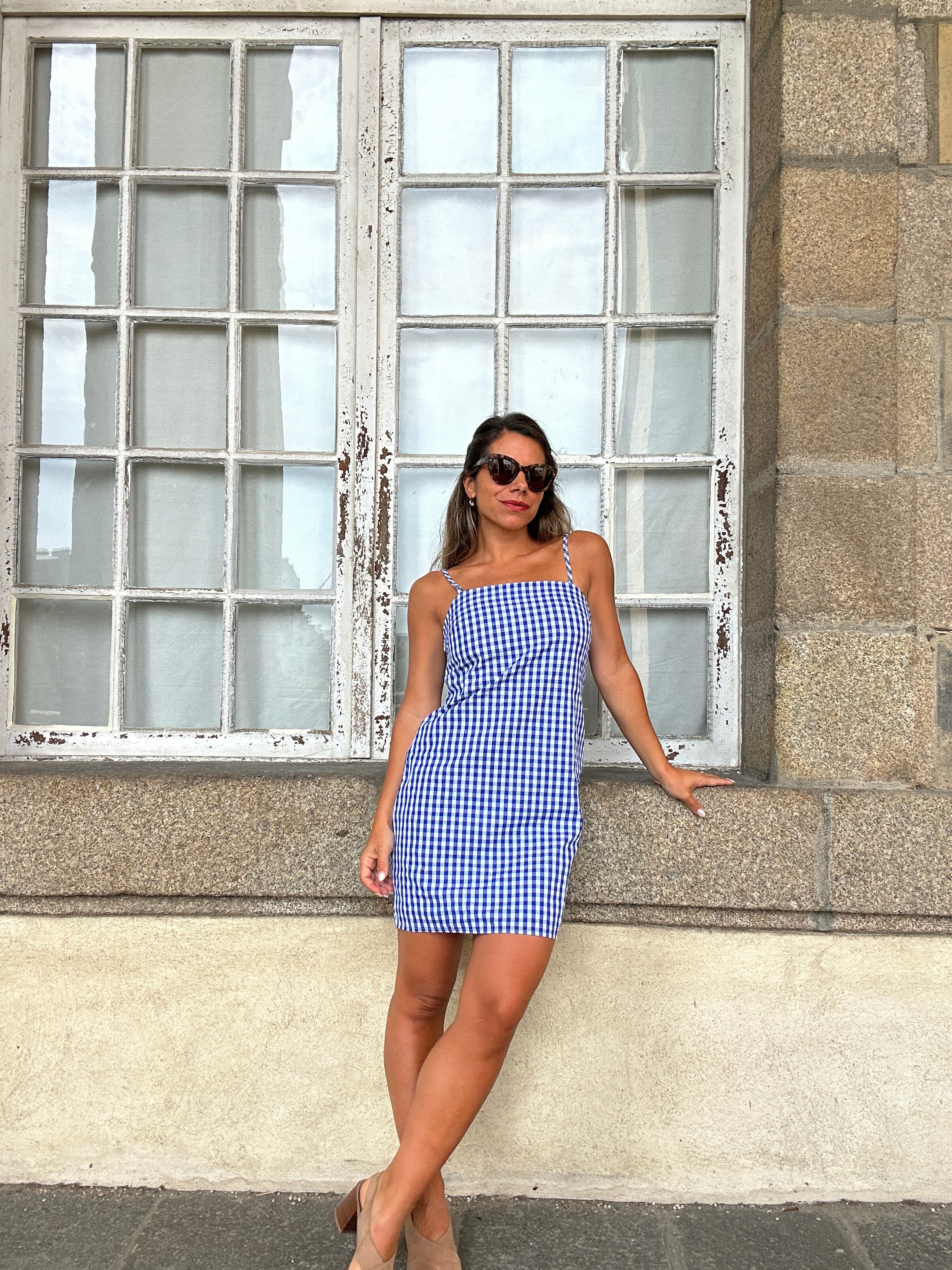 Sara Blue Dress