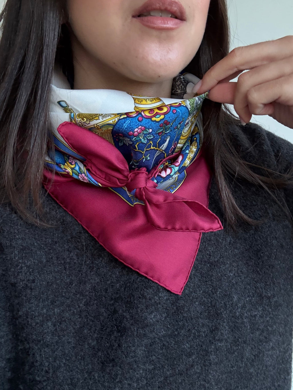 Foulard Hermès – Modèle Flacons