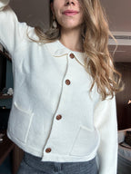 Gloria Cardigan Ecru
