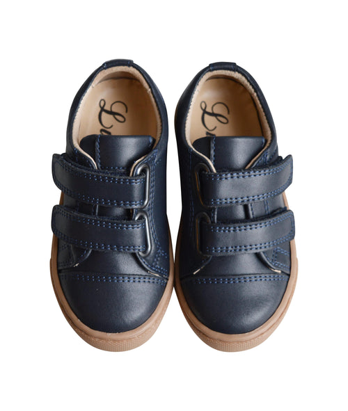 Chaussures Souples Scratchs Alex - Marine - Mixte