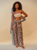 Chocolate Zebra Pants