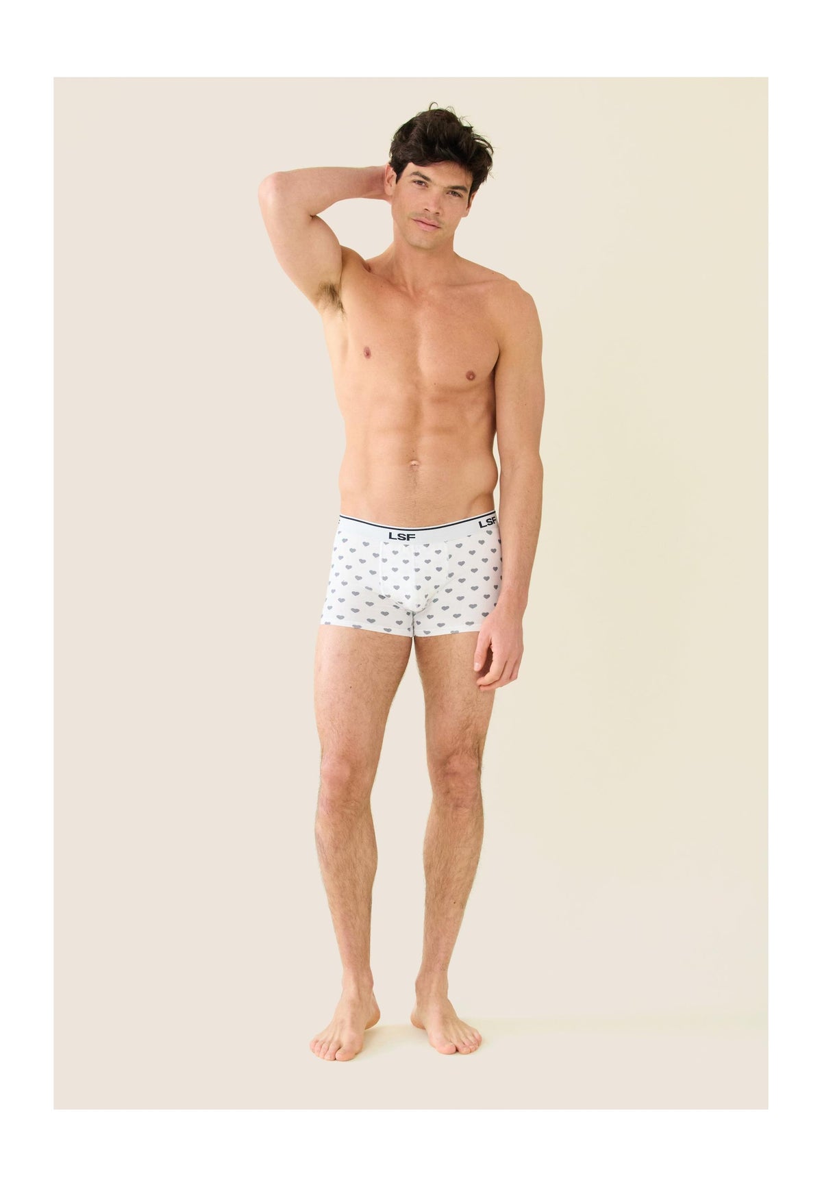 Marius Petit Coeur Cotton Boxer Briefs - Navy
